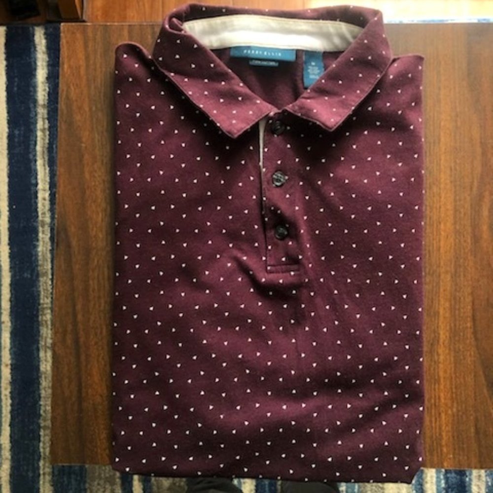 Perry Ellis Pima Cotton Men's Polo